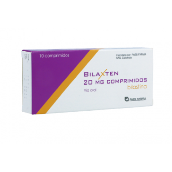 Bilaxten 20 Mg 10 Comprimido