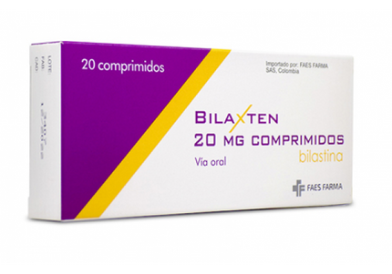 Bilaxten 20 Mg 20 Comprimido