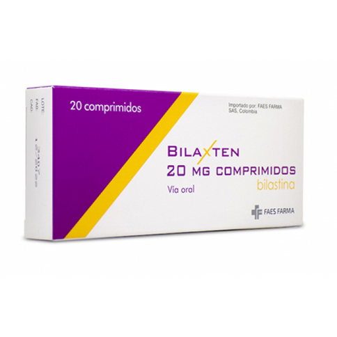 Bilaxten 20 Mg 20 Comprimido