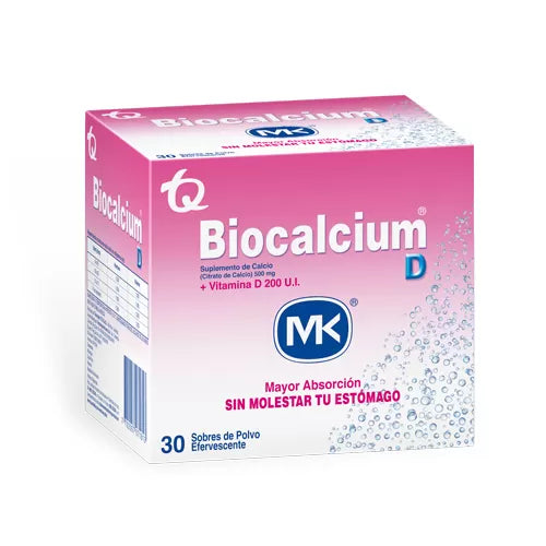 Biocalcium D Polvo 500 Mg 30 Sbs Mk