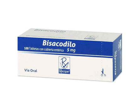BISACODILO 5 MG 100 TABLETAS RC