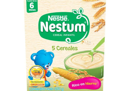 Nestle Nestum Bl 350 Gr 5 Cereales