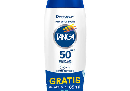Bloqueador Tanga Spf50 130Ml Gratis Gel after Sun 85Ml