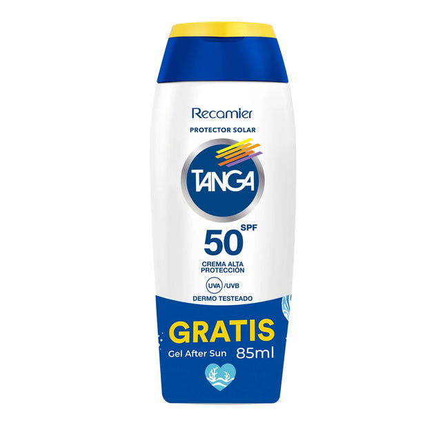 Bloqueador Tanga Spf50 130Ml Gratis Gel after Sun 85Ml