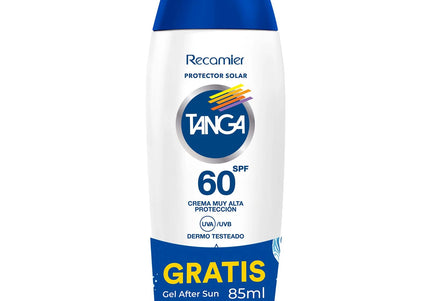Bloqueador Tanga Spf60 130Ml Gratis Gel after sun 85Ml