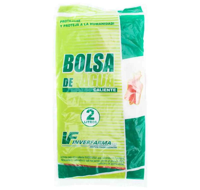 Bolsa Agua Caliente 2 Lt Sin Accesorios Inverfarma