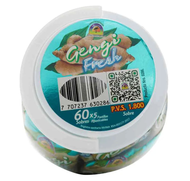 Gengifresh Bombonera 60 Sobres 5 Tabletas