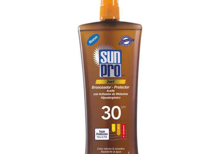 Bronceador Sun Pro Aceite Spf 30 220 Gr