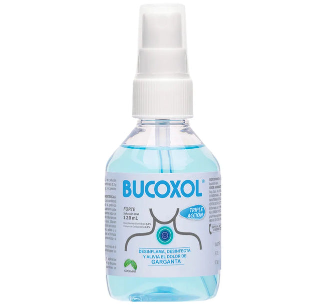 Bucoxol Spray Triple Accion Coolmint 120Ml