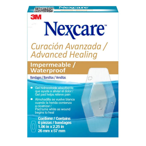 Banditas Nexcare Curacion Avanzada 6 Unidades