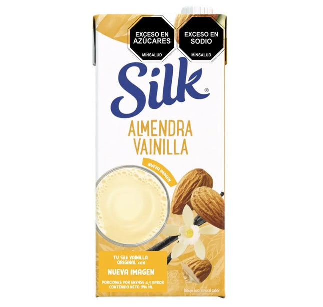 Leche De Almendra Silk Vainilla 946 Ml