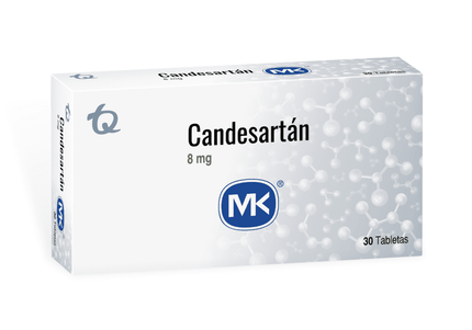 Candesartan 8 Mg 30 Tabletas Mk