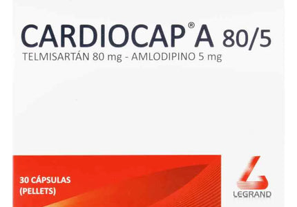 Cardiocap A 80/5Mg 30 Tabletas