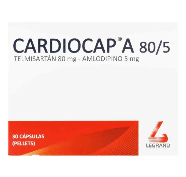Cardiocap A 80/5Mg 30 Tabletas