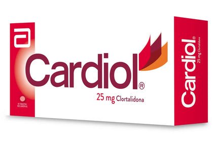 Cardiol 25 Mg 30 Tabletas Ag