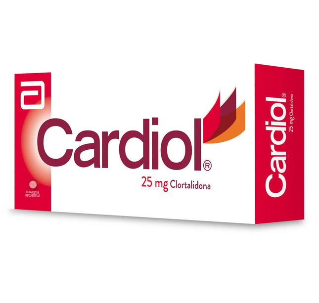 Cardiol 25 Mg 30 Tabletas Ag