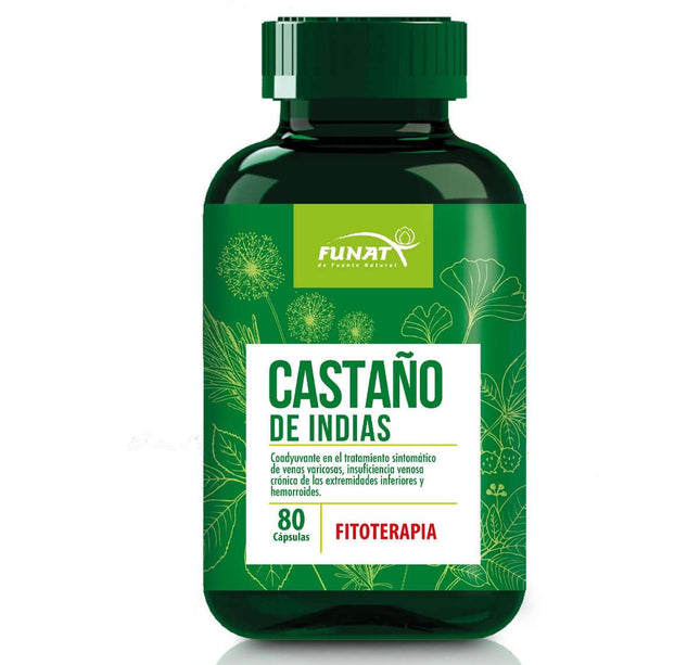Castaño De Indias 300 Mg 80 Cap Funat