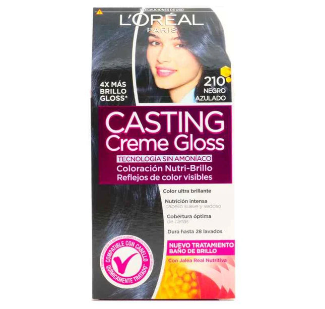 Casting 2.10 Creme Gloss Negro Azulado