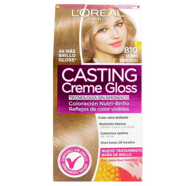 Casting 8.10 Creme Gloss Rubio Perlado