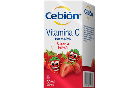 Cebion Gotas Fresa 30 Ml