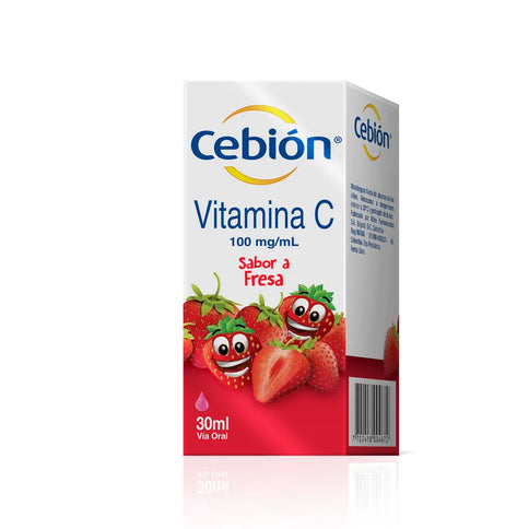 Cebion Gotas Fresa 30 Ml