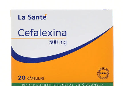 Cefalexina 500 Mg 20 Capsulas LS