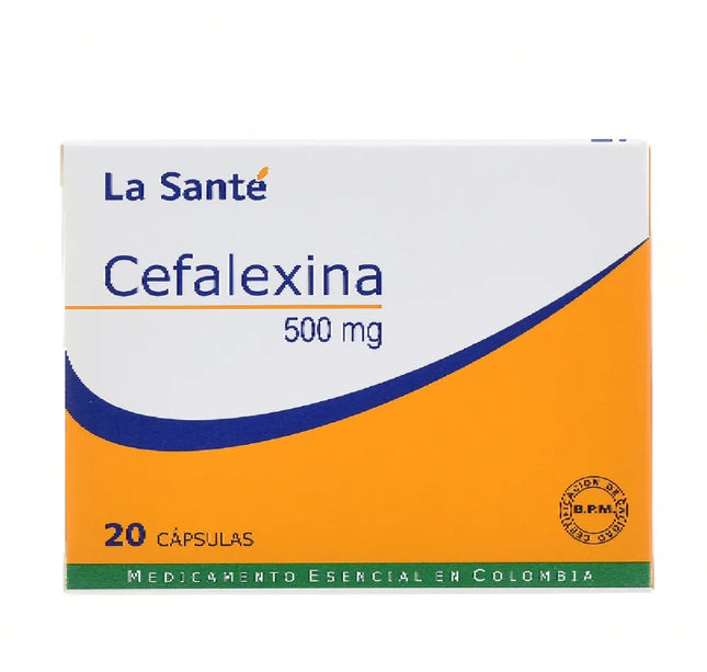 Cefalexina 500 Mg 20 Capsulas LS