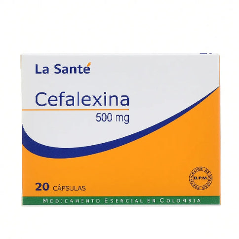 Cefalexina 500 Mg 20 Capsulas LS