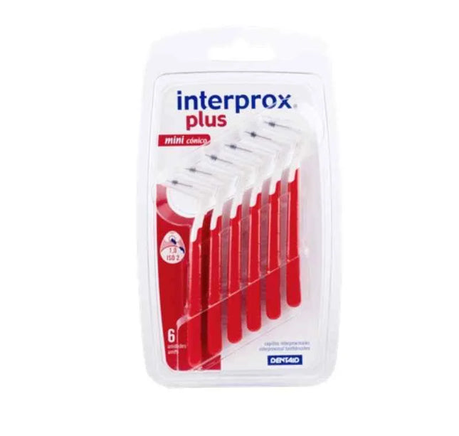 Cepillo Interprox Plus 2G Mini Conic Bl 6 Unidades
