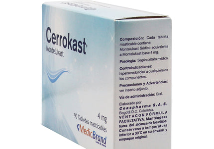 Cerrokast 4 Mg 90 Tbs(M) 84006 Coa