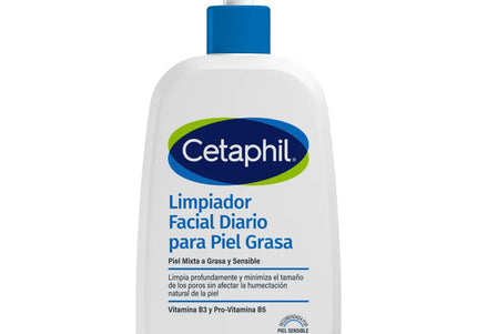 Cetaphil Gel Limpiador Facial Piel Grasa 473Ml