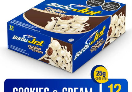 Chocolatina Jet Burbujet Blanca 50 Gr 12 Unds