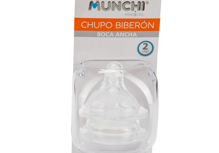 Chupo Munchi Boca Ancha 2 Und