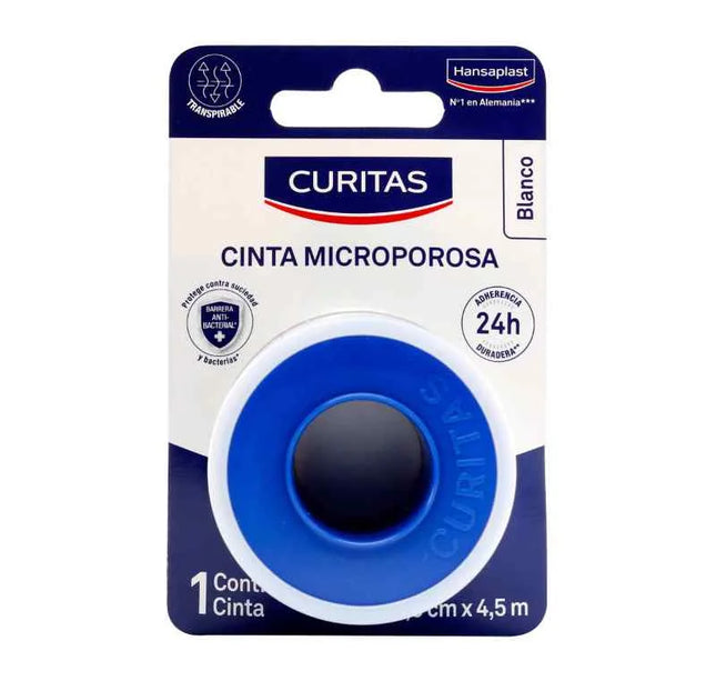 Cinta Microporo Blanco 4.5 M X 2.5 Cm