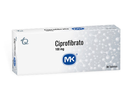 Ciprofibrato 100Mg 30 Tbs Mk