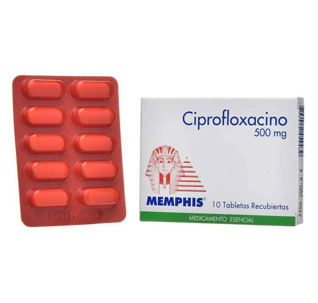 Ciprofloxacino 500 Mg 10 Tbs Mp
