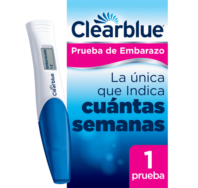 Prueba De Embarazo Clearblue Digital