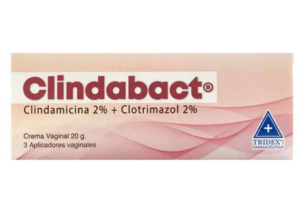 Clindabact Clindamicina +Clotrimasol Tbo 20G