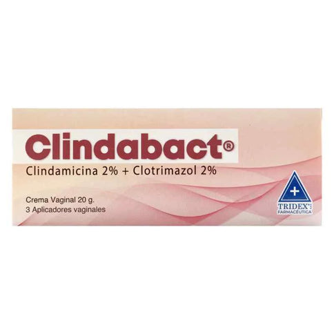 Clindabact Clindamicina +Clotrimasol Tbo 20G