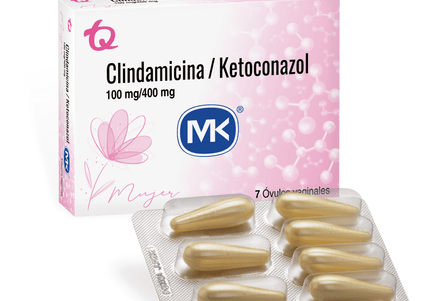 Clindam 100Mg Ketocon 400 Mg 7 Ovulos Mk
