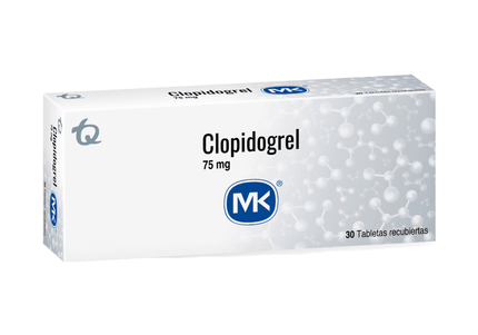 Clopidogrel 75 Mg 30 Tabletas Mkp46215