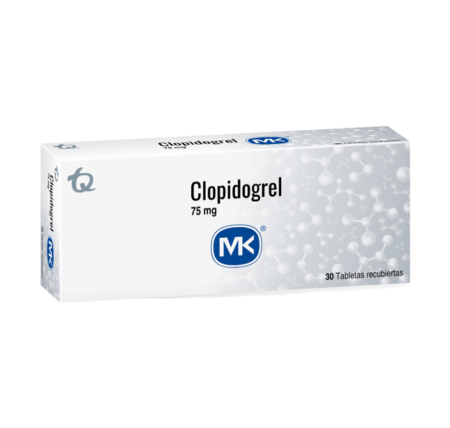 Clopidogrel 75 Mg 30 Tabletas Mkp46215