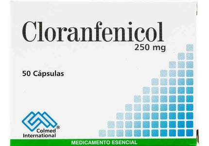 Cloranfenicol 250 Mg 50 Capsulas