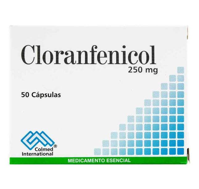Cloranfenicol 250 Mg 50 Capsulas