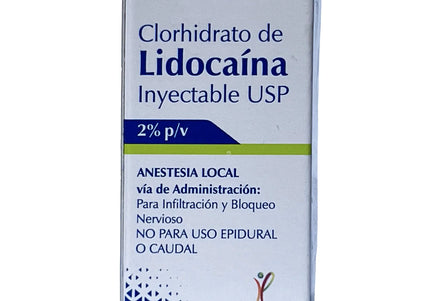 Lidocaina Inyectable Usp 2% 10Ml