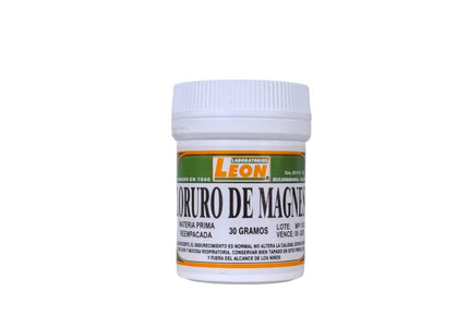 Cloruro De Magnesio 30 Gr Leon