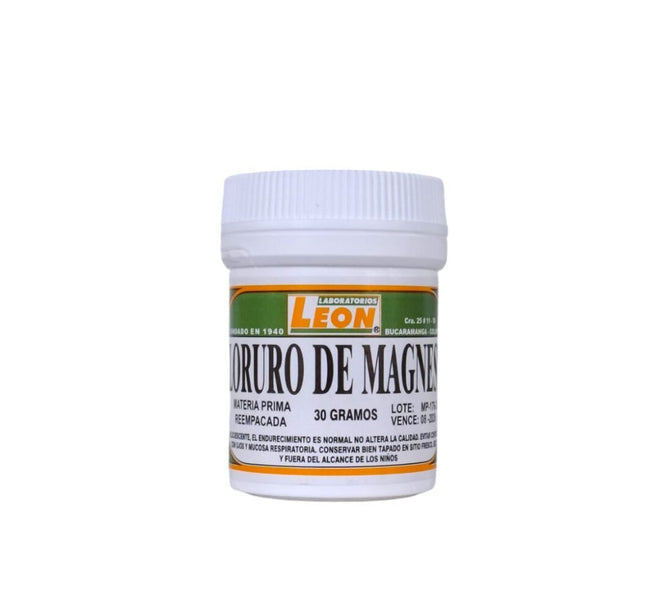 Cloruro De Magnesio 30 Gr Leon
