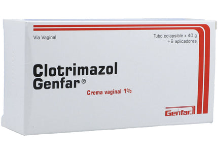 Clotrimazol 1% Crema Vaginal 40 Gr Gf
