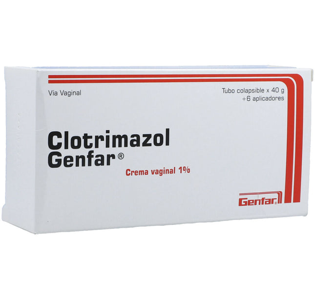 Clotrimazol 1% Crema Vaginal 40 Gr Gf