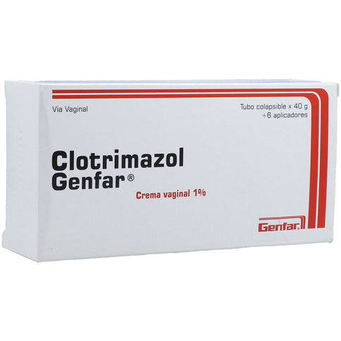 Clotrimazol 1% Crema Vaginal 40 Gr Gf